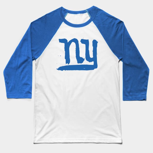 New York Giaaaants Baseball T-Shirt by Very Simple Graph